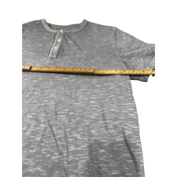 Goodfellow & Co Gray Henley T-Shirt Size L 100% Cotton - Picture 7 of 8